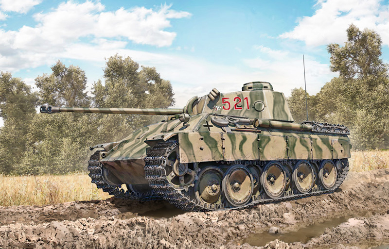 Pz.Kpfw.V Panther Ausf.D 1/35 - 2