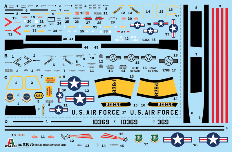 HH-53C 'Jolly Green Giant' 1/72 - 3