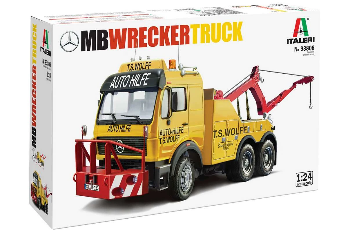 Mercedes-Benz Wrecker Truck 1/24