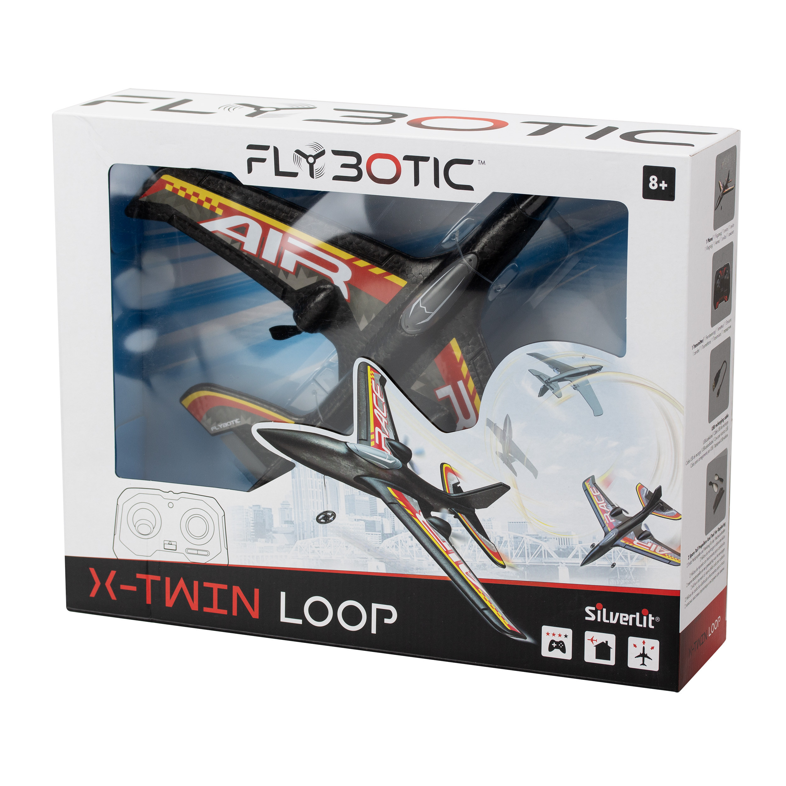 Silverlit X-twin Loop med  batteri/usb-laddare