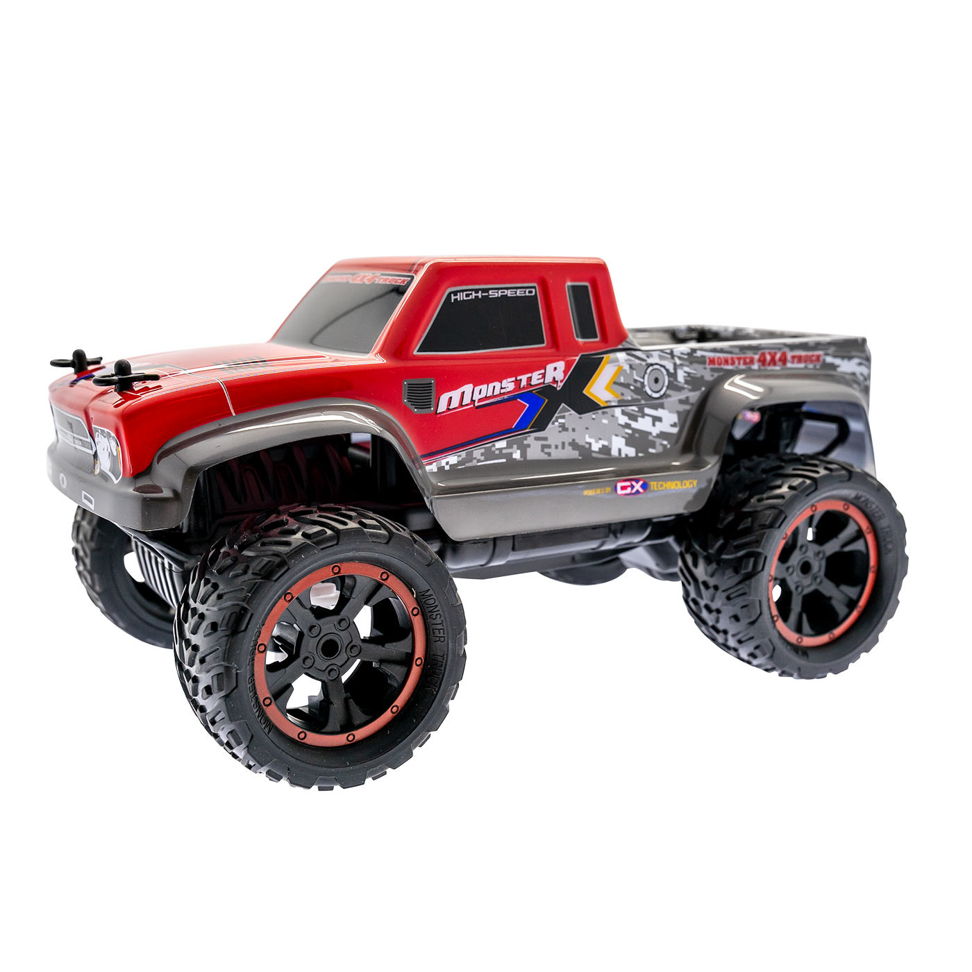 G4P Monster Truck 1/12 - 18km/h, 7.4V Lithium/ USB-charger