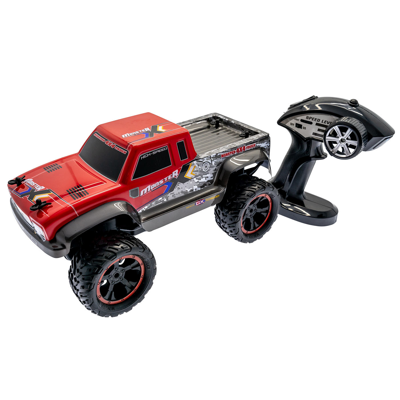 G4P Monster Truck 1/12 - 18km/h, 7.4V Lithium/ USB-charger - 3