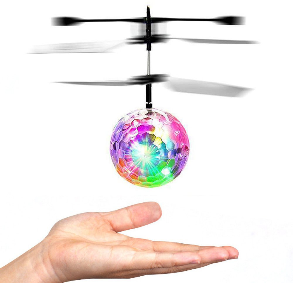 G4P Flying Ball with LED incl. battery/usb-charger