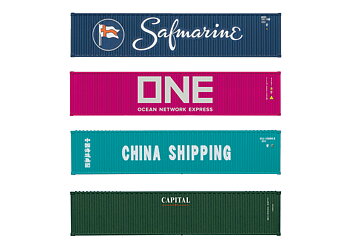 Set 4x 40fot containers