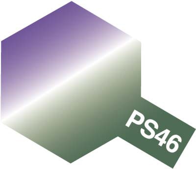 PS-46 Iridescent Purple/Green, Tamiya spray (Lexan)