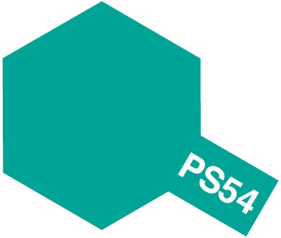 PS-54 Cobalt Green, Tamiya spray (Lexan)
