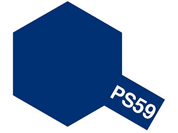 PS-59 Dark Metallic Blue, Tamiya spray (Lexan)