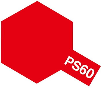 PS-60 Light Mica red, Tamiya spray (Lexan)