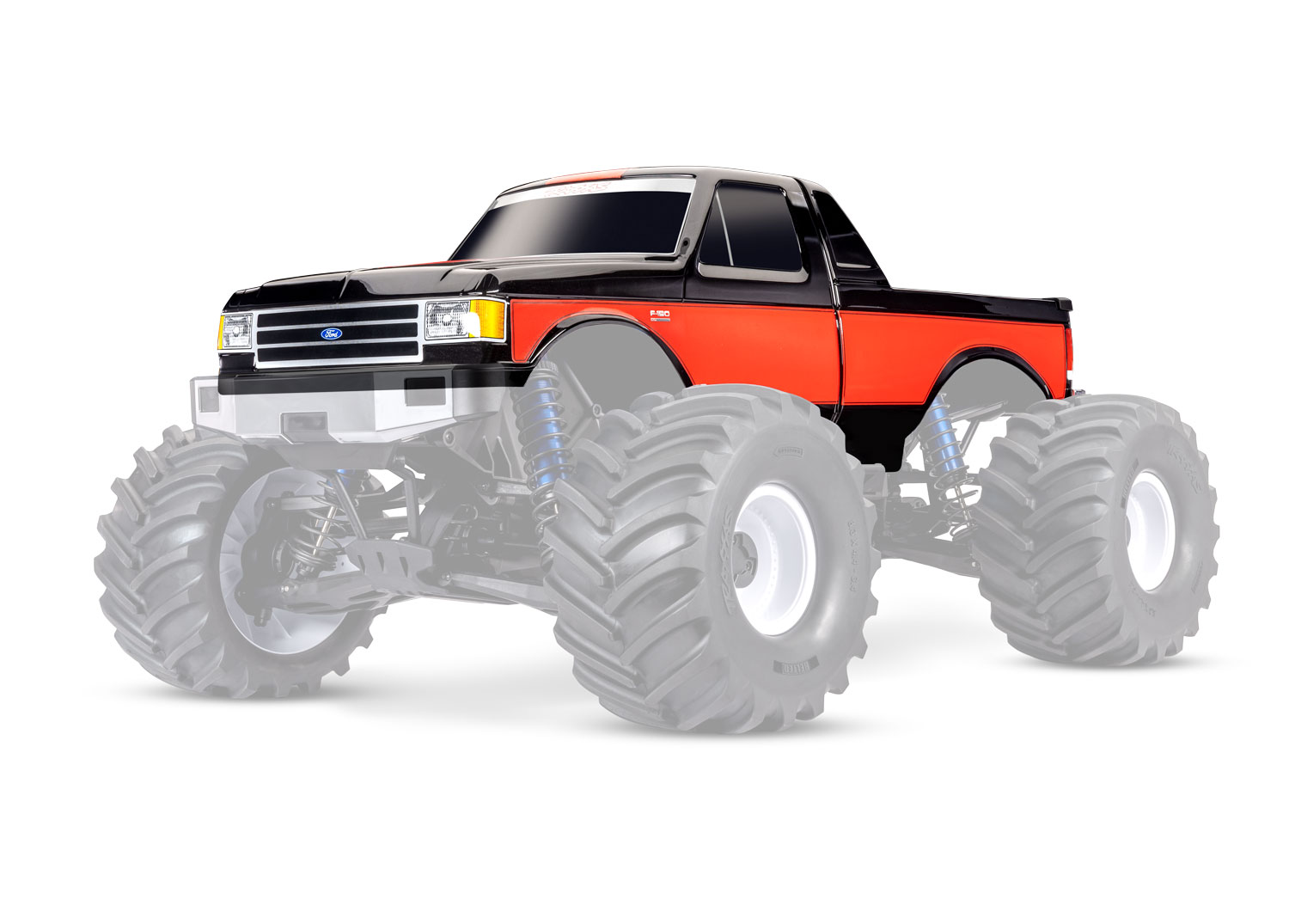 Black X-Monster Ford F-150 Body