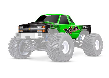 Kaross X-Monster Chevrolet GMT400, Grön