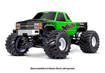 Kaross X-Monster Chevrolet GMT400, Grön