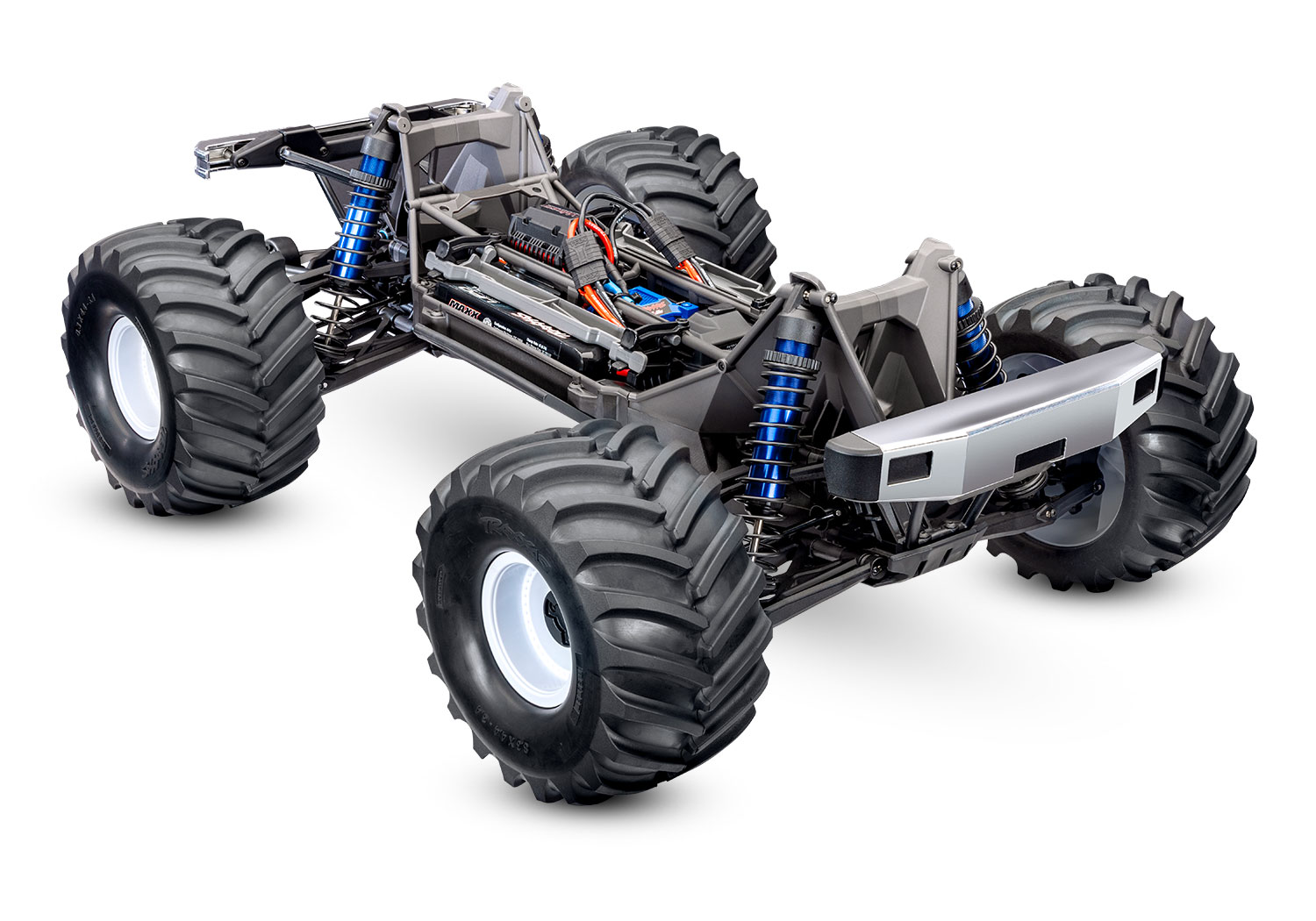 X-Monster Chassi 8S/4WD Brushless TQi TSM, utan kaross