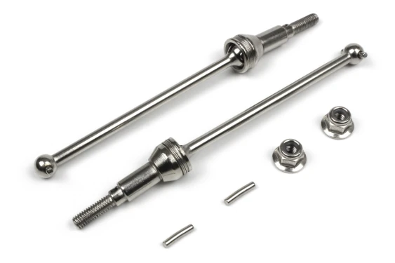 Drivaxlar universal fram - stål, 2st