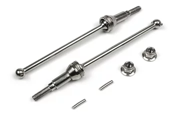 Drivaxlar universal fram - stål, 2st