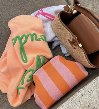 City girl pouch pink/orange