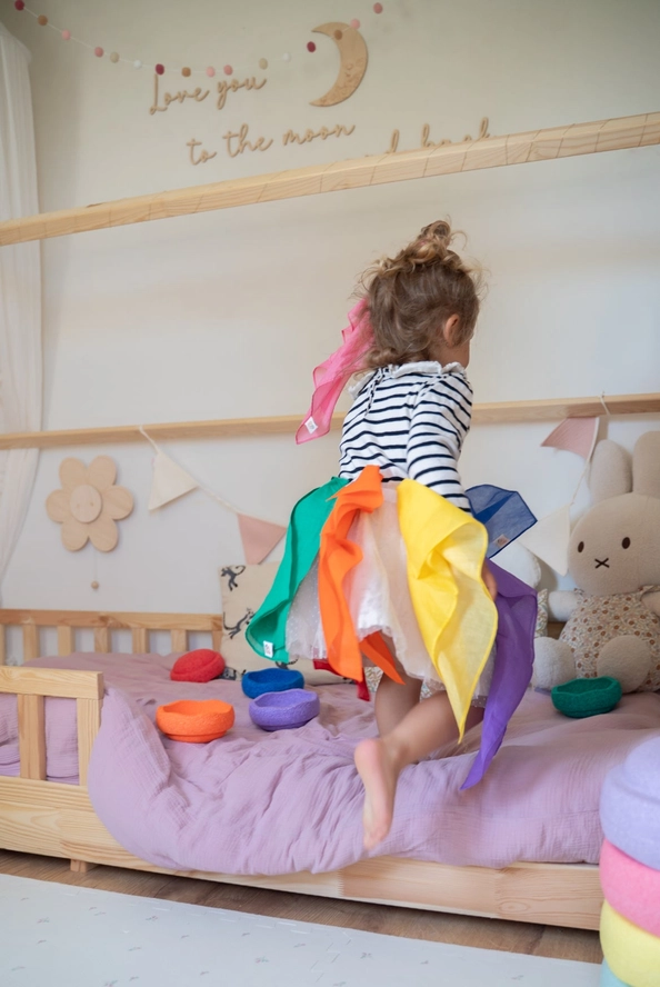 Pit and Play Lekduk Blå - Kreativ och sensorisk lek med hållbara lekdukar - 9