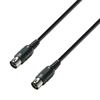 3 STAR MIDI BLACK