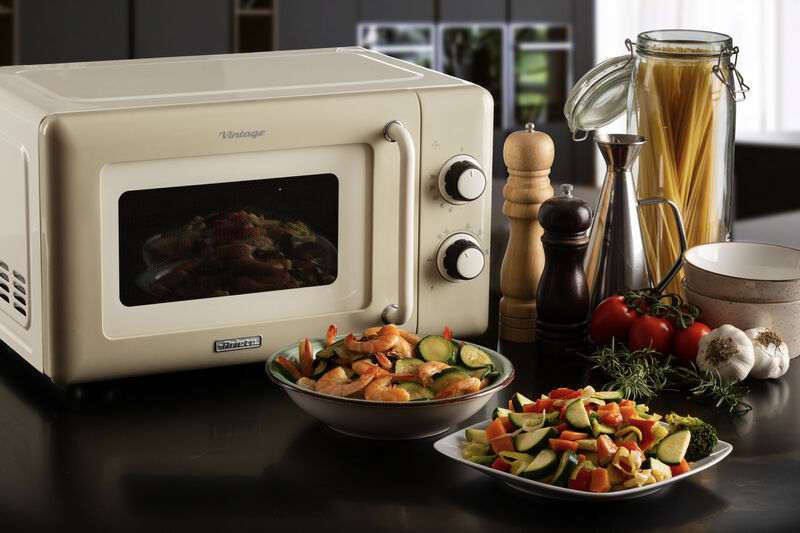Ariete Mikrovågsugn Beige 800w - 2