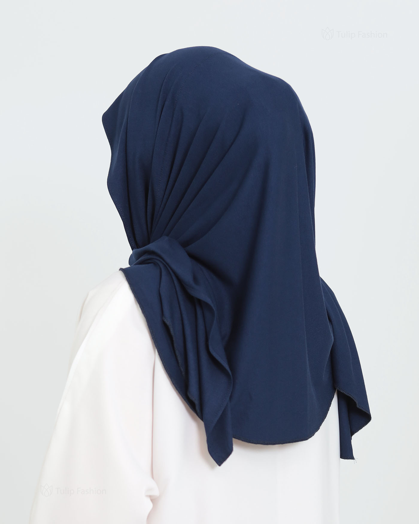 Hijab - Instant Jersey with Ninja Underscarf - Midnight Blue - 2