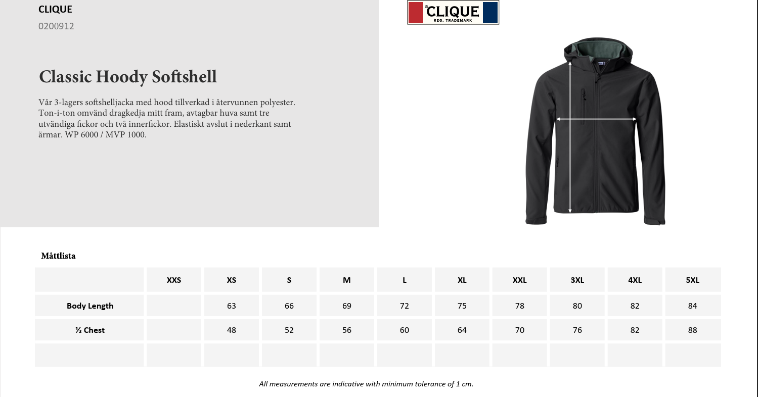Classic Softshell Herr - 3