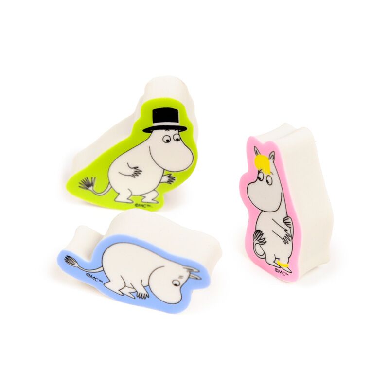 Mumin Garden 3-Pack Suddgummiset - Display med 24 förpackningar - 3