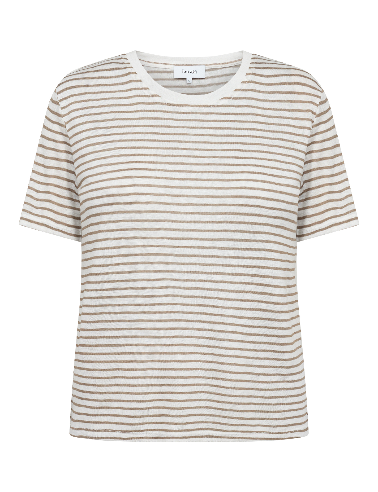 Leveté Room - Rebekka 1 T-Shirt Fossil Combi