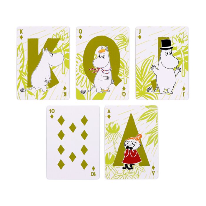 Kortlek Mumin Tammi - Display med 12 kortlekar - 6