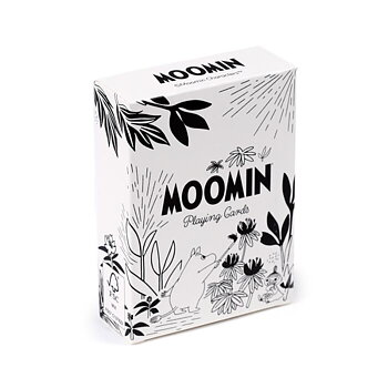 Kortlek Mumin Tammi - Display med 12 kortlekar
