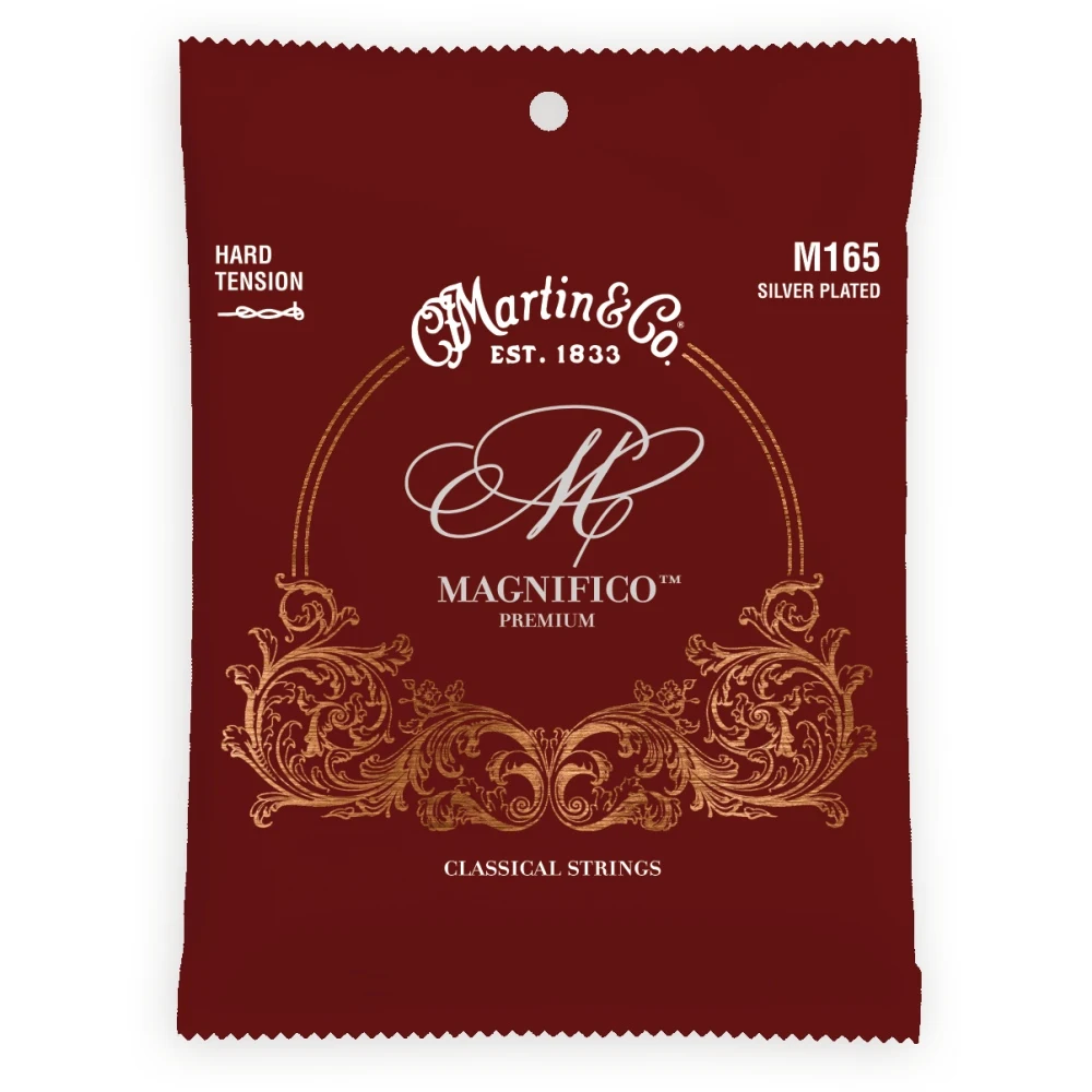Martin M165 Classical Magnifico Premium Nylon Guitar Strings - Hard Tension