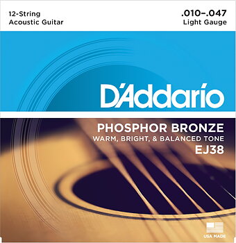 D'Addario EJ38 12-strängset