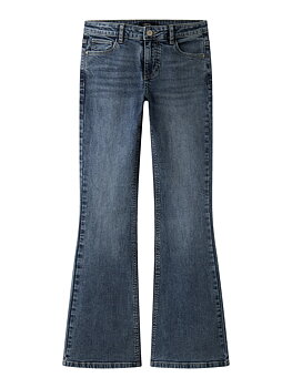 NLFBLIBLING DNM S LW FLARED PANT Medium Blue Denim