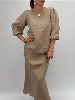 Gemini- Linnetop Siri taupe
