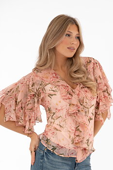 Capri Collection Blossom Blouse Pink/Rose