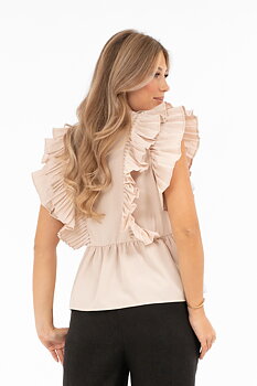 Capri Collection Savoir Blouse Champagne