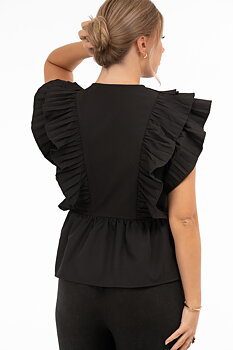 Capri Collection Savoir Blouse Black