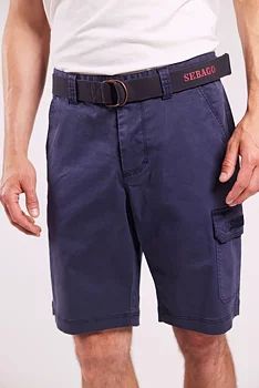 Sebago - Outwashed Pocket Shorts - Navy