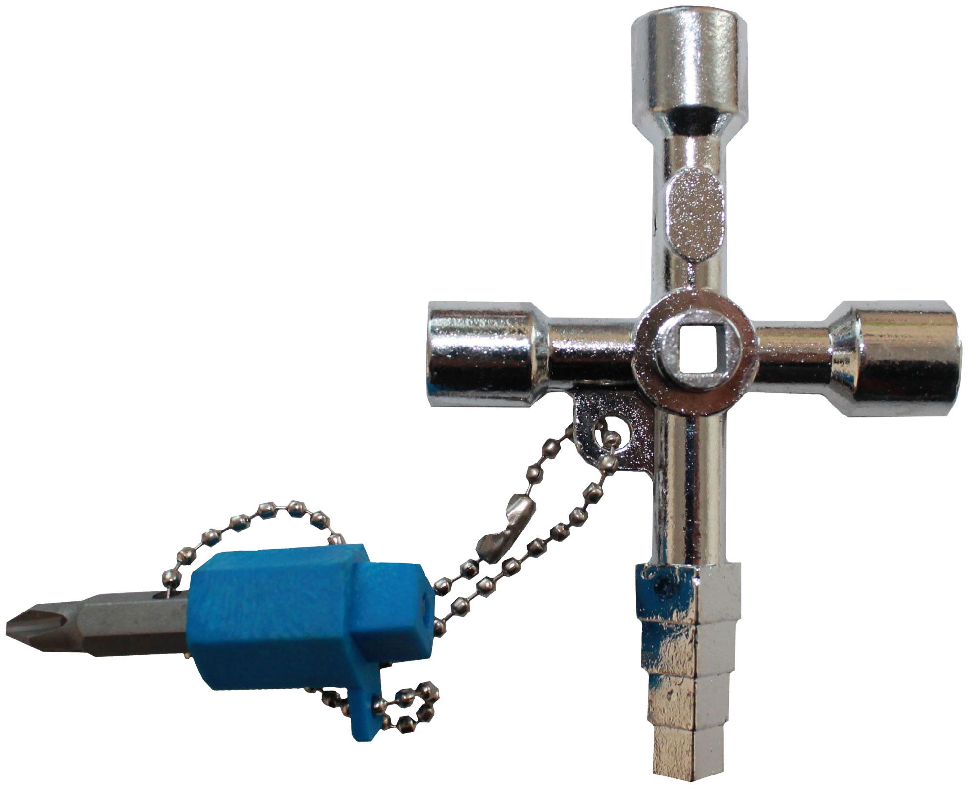 FASTIGHETSSKÖTARNYCKEL 1/4"
