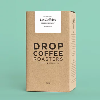 Drop Coffee - Las Delicias - Washed Java - Nicaragua - Ljusrostade hela kaffebönor - 250g