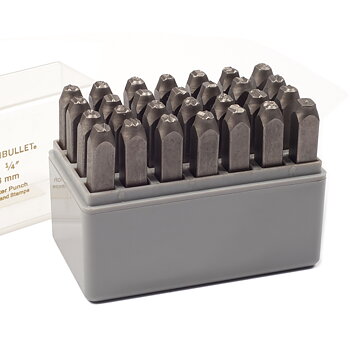 BOKSTAVSSTANSAR SATS 6 MM 27 ST
