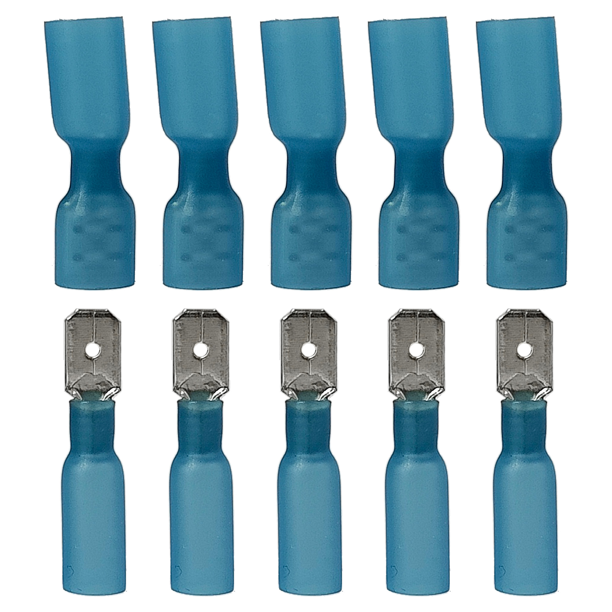 FLATSTIFT BLÅ 1,5-2,5MM VATTENTÄT 10ST - 2