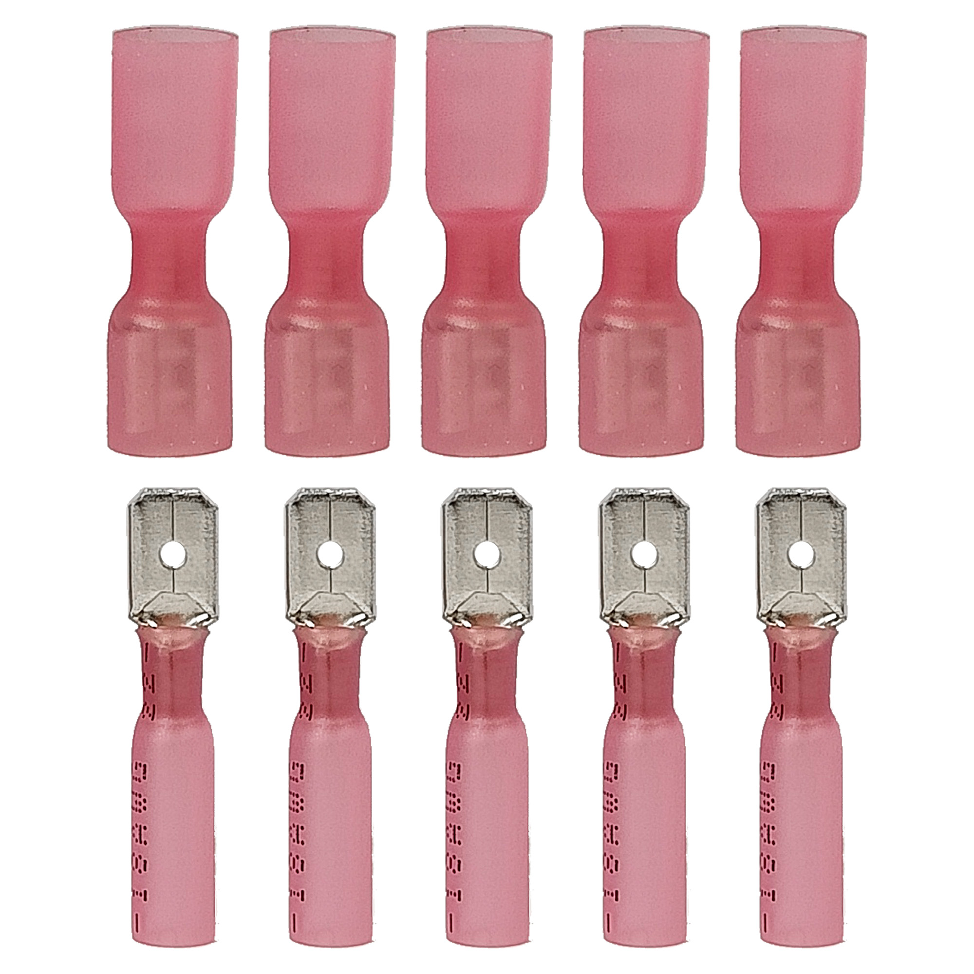 FLATSTIFT RÖD 0,5-1,5MM VATTENTÄT 10ST - 2