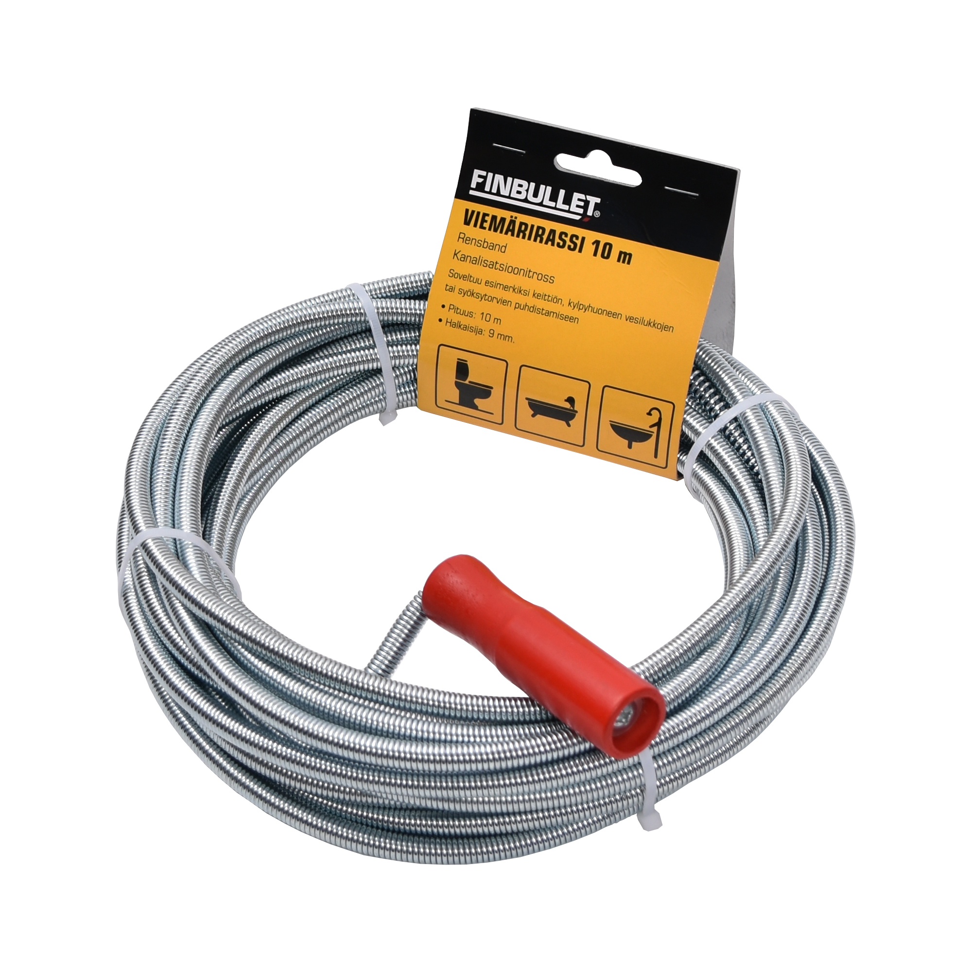 RENSVAJER 10M X 10MM (AVLOPPSRENSARE)
