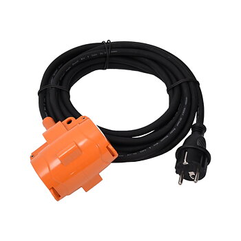 SKARVKABEL 5M 2-UTTAG IP44 3X1,5MM²