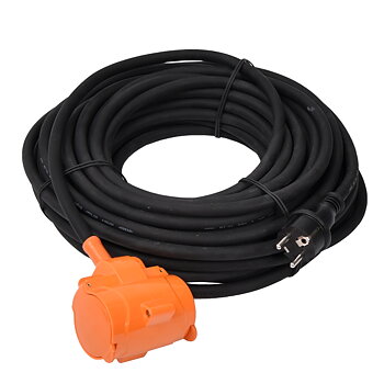 SKARVKABEL IP44 2-UTTAG/20M 3X2,5MM²