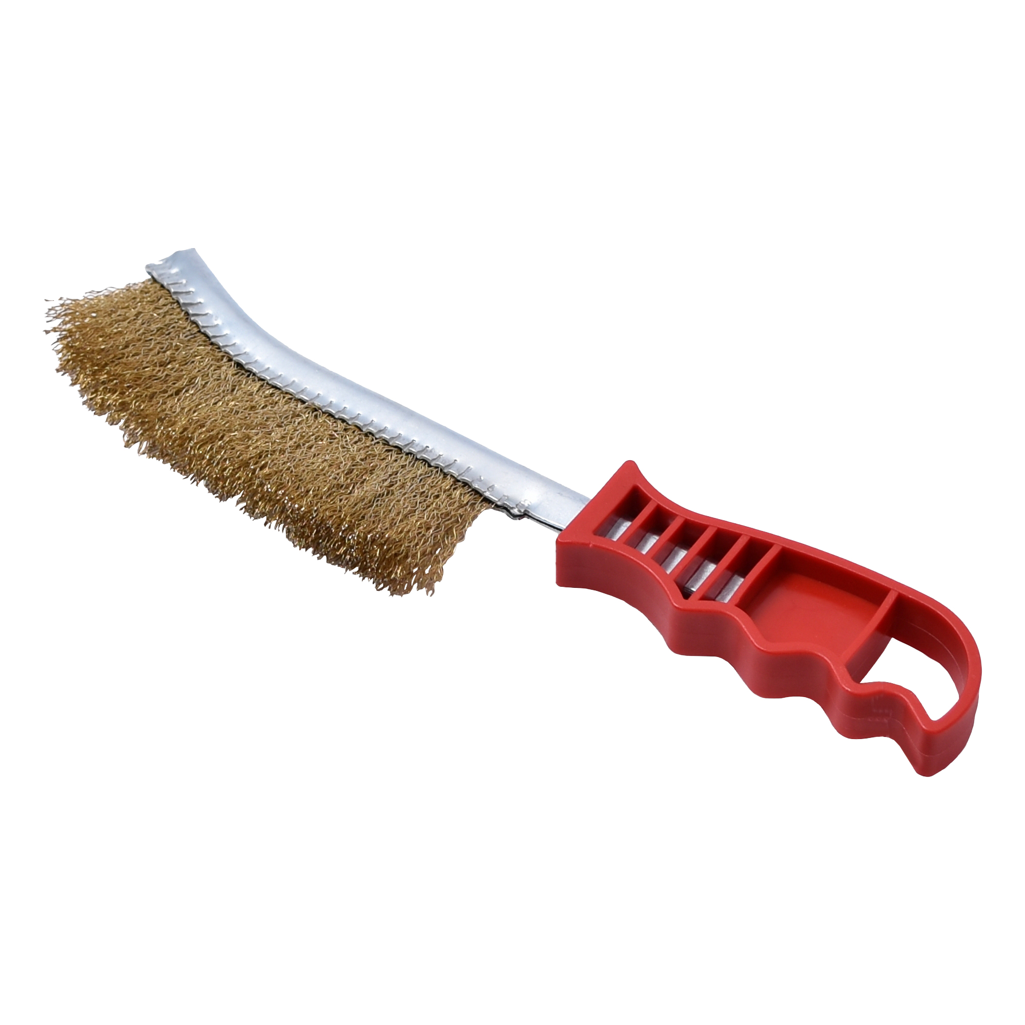 STÅLBORSTE MED PLASTHANTAG