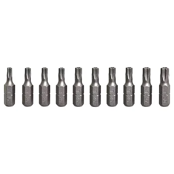 TORX BITSSATS 10-DEL S2 25MM