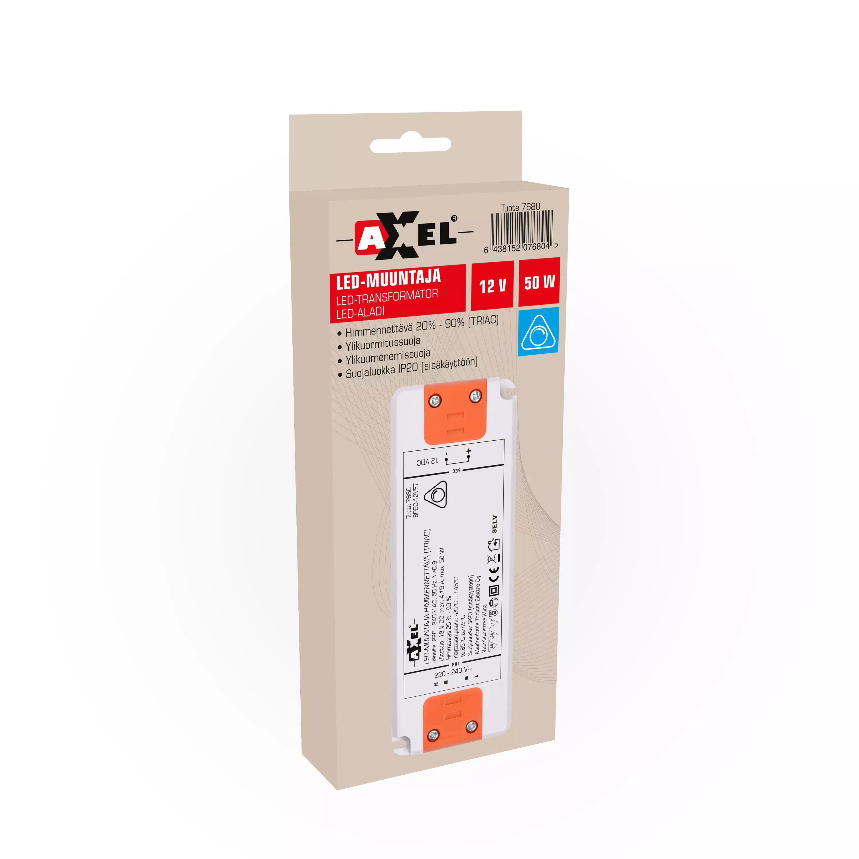 TRANSFORMATOR 12DC 50W DIMMBAR - 2