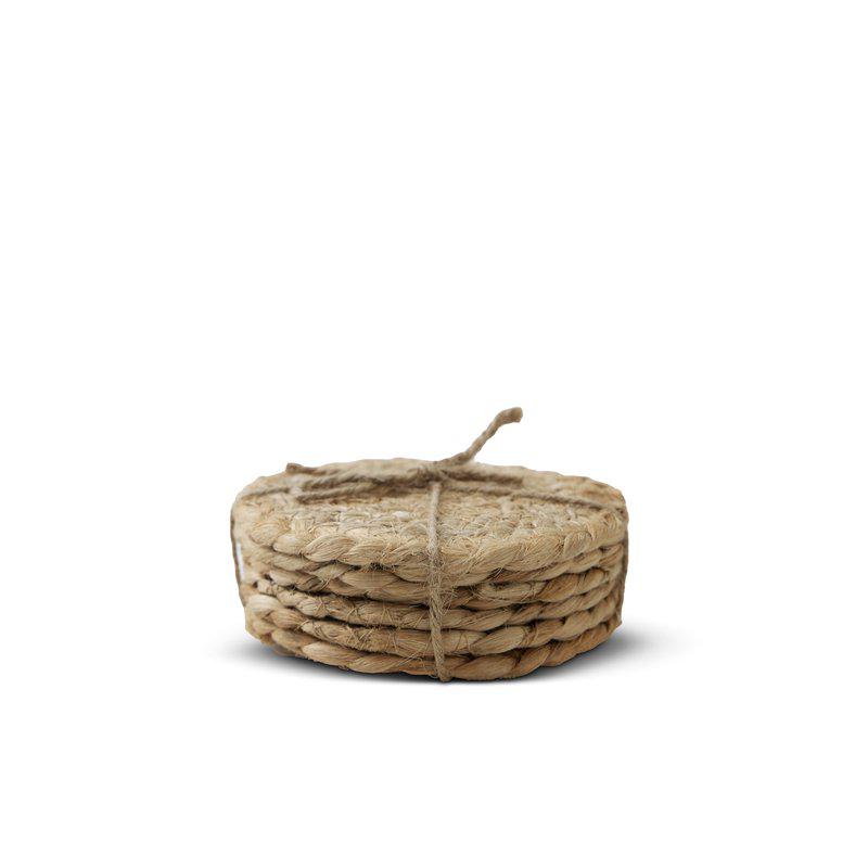 Glasunderlägg Mering jute 6-p, Jakobsdals - 2