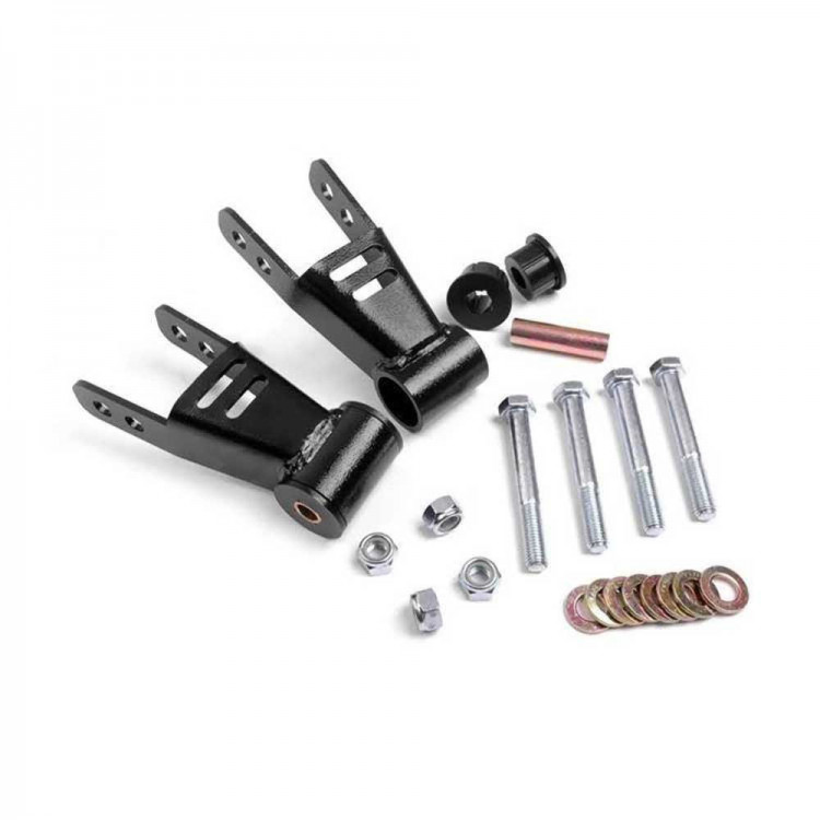 Rough Country Rear Shackles 1.5-2" Lift - Jeep XJ