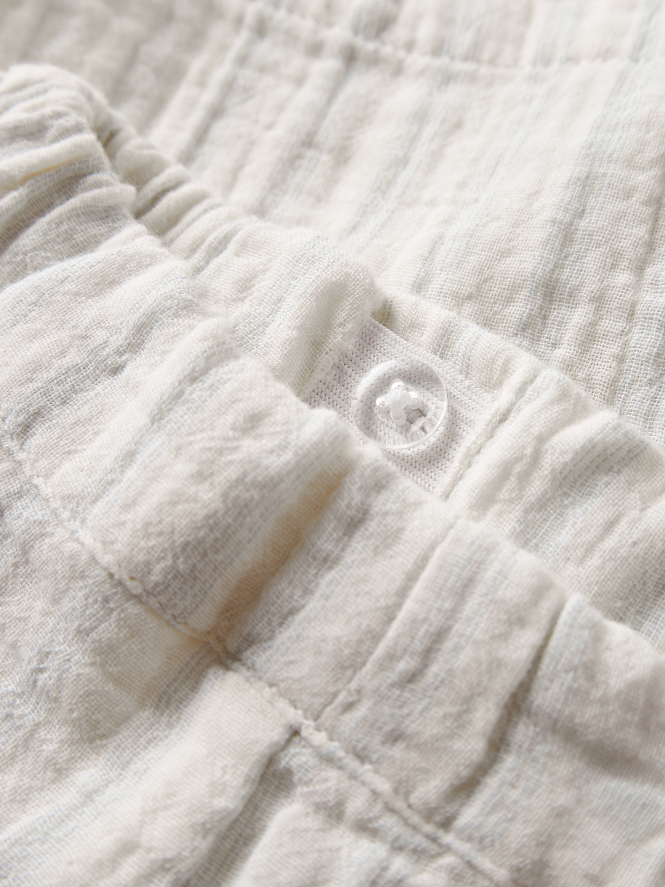NMMHAGI LOOSE SHORTS LIL Coconut Milk DUSTY BLUE - 4